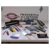 ASSORTED COMMERCIAL KITCHEN UTENSILS & TOOLS
