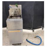 FRYMASTER GF40SD MOBILE GAS DOUBLE BASKET FRYER