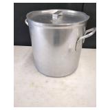 VULCAN NSFC ALUMINUM STOCK POT W/LID 12" TALL