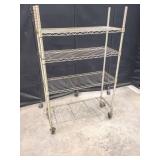 SHELTECH NSF WIRE SHELF MOBILE RACK