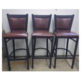 3 TALL STERLING BAR STOOLS