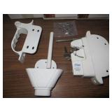 White Dual-Guard Lock Latches