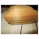Cedar Post Caps - Flat-top Type