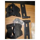 Black Stainless Steel Gate Hinges