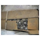 2" alum Dome Cap 250/box