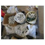 White Metal and Galvanized Fence Hardware Pallet 2