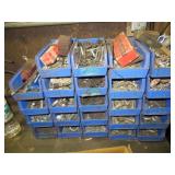 Organizer with Assorted Bolts and Other Hardware