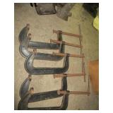 8" Hargrave C-Clamps