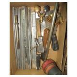 Lead Solder, Putty Knife, Allen Wrenches