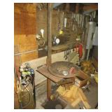 Steel Swivel Top Work Table