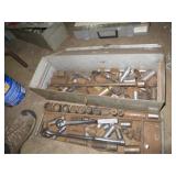 Metal Tool Box w/Sockets
