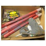 Box of Flares & Misc.