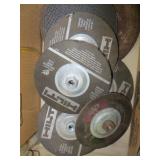 box of 7" Grinding Wheels & Cutoff Wheels