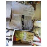 Assorted Welding & Other Gloves