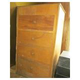 Wooden 4 Drawer chest