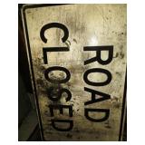 Road Closed Sign