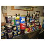 Assorted Cans of Hardware