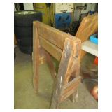 Pair of Small Wooden Saw Horses
