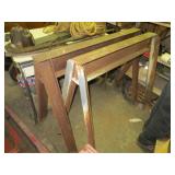 Pair of Heavy Duty Steel Saw Horses