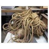 Large Pile of Hemp Rope & Twine