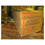 Nabisco Wooden Box