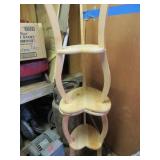 2 Small Heart Shaped Stands