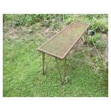 Metal Outdoor End Table