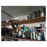 Contents of Garage Upper Shelves