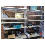 Double Sided Adjustable Metal Shelving Unit