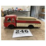 Japanese Tin Sidï¿½s Auto Parts Toy Truck