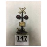 Vintage Lionel Railroad Crossing Stop Signal
