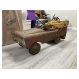 Early Hook and Ladder Pumper 519 Pedal Car