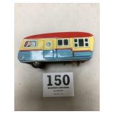 Vintage Tin Litho Camper- Haji of Japan