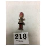 Vintage Tin Litho Wind-up Mechanical Drummer boy