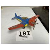 Hubley kiddie toy metal Airplane. Made in