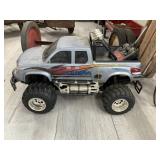 RC Toy Truck with remote as pictured.  As Found