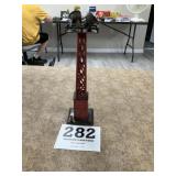 Train Set alight Tower