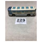 Vintage Tin Litho Greyhound Bus