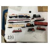 HO Gauge Train cars and engines