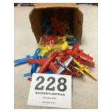 Large lot of Vintage USAF Plastic Aircraft