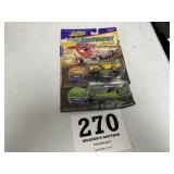 2 Johnny Lightning Wacky Winners collector series