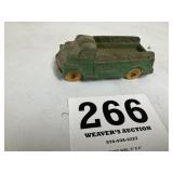 Green Auburn toy plastic truck