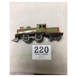 Vintage Tin Litho NYC &HR Train and Coal Car as