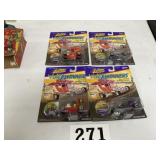 4 new Johnny Lightning Wacky winners collectors