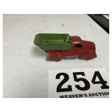 Early small steel toy truck made in USA