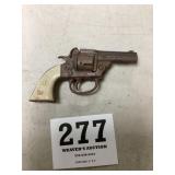 Vintage Gene Autry Metal Cap Gun as found