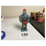 Vintage tin toy robot