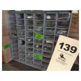 Multi-drawer parts cabinet/hardware