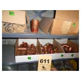 Shelf: copper fittings