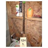 Oil can, chain hook, chainsaw chains, spray